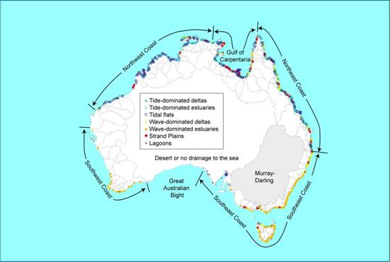 characteristics of the Great Australian Bight near-pristine estuaries